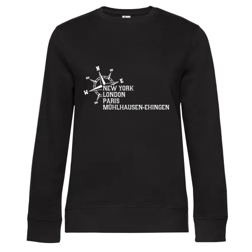 Weltstadt Mühlhausen-Ehingen Sweat Frauen Queen Crew Neck