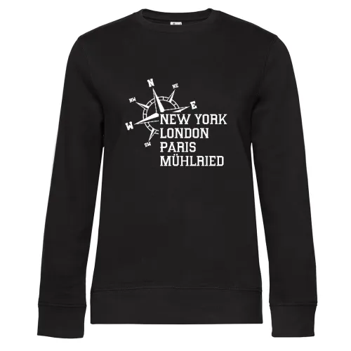 Weltstadt Mühlried Sweat Frauen Queen Crew Neck