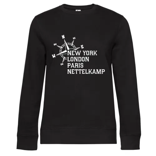 Weltstadt Nettelkamp Sweat Frauen Queen Crew Neck
