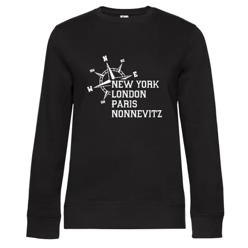 Weltstadt Nonnevitz Sweat Frauen Queen Crew Neck