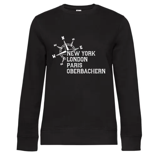 Weltstadt Oberbachern Sweat Frauen Queen Crew Neck