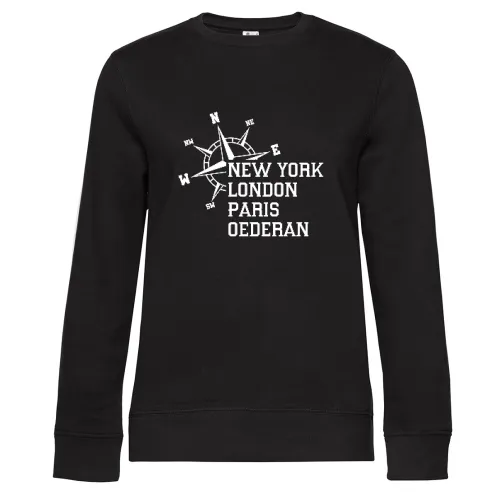 Weltstadt Oederan Sweat Frauen Queen Crew Neck