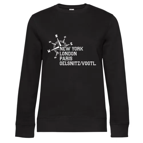 Weltstadt Oelsnitz/Vogtl. Sweat Frauen Queen Crew Neck