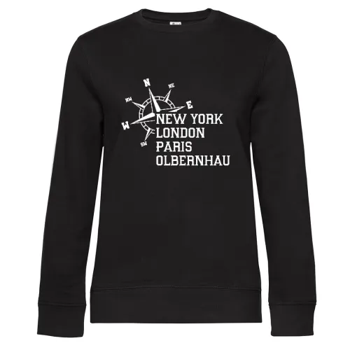 Weltstadt Olbernhau Sweat Frauen Queen Crew Neck