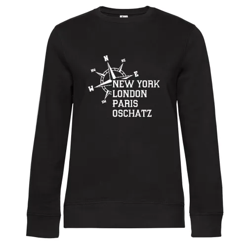Weltstadt Oschatz Sweat Frauen Queen Crew Neck