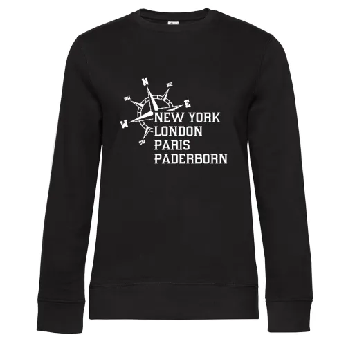 Weltstadt Paderborn Sweat Frauen Queen Crew Neck