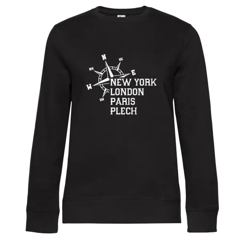 Weltstadt Plech Sweat Frauen Queen Crew Neck