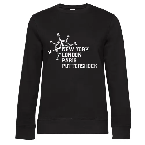Weltstadt PUTTERSHOEK Sweat Frauen Queen Crew Neck