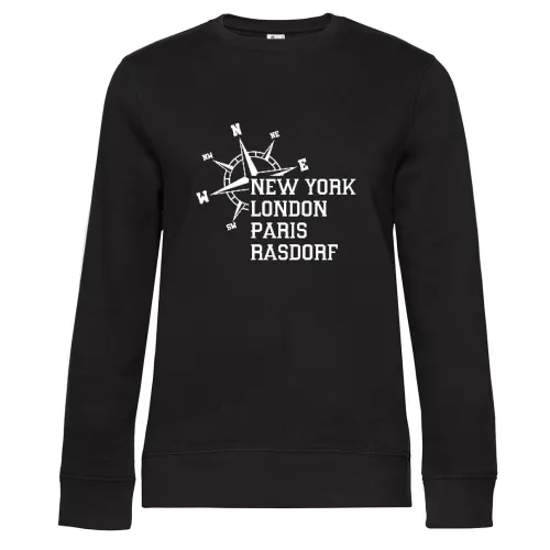Weltstadt Rasdorf Sweat Frauen Queen Crew Neck