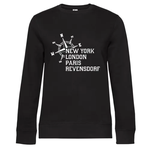 Weltstadt Revensdorf Sweat Frauen Queen Crew Neck