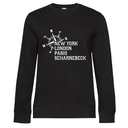 Weltstadt Scharnebeck Sweat Frauen Queen Crew Neck