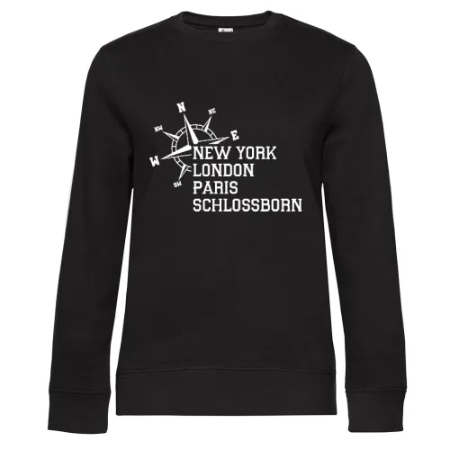 Weltstadt Schloßborn Sweat Frauen Queen Crew Neck