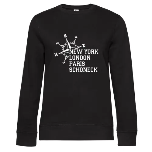 Weltstadt Schöneck Sweat Frauen Queen Crew Neck