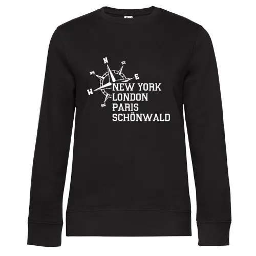 Weltstadt Schönwald Sweat Frauen Queen Crew Neck