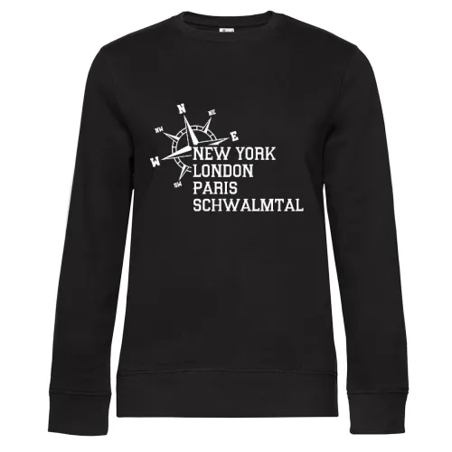 Weltstadt Schwalmtal Sweat Frauen Queen Crew Neck