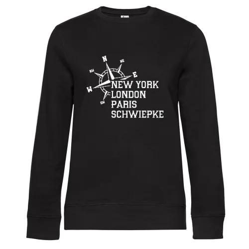 Weltstadt Schwiepke Sweat Frauen Queen Crew Neck