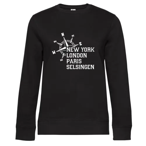 Weltstadt Selsingen Sweat Frauen Queen Crew Neck