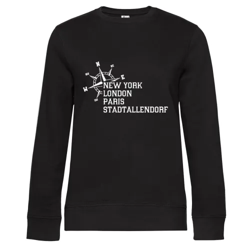 Weltstadt Stadtallendorf Sweat Frauen Queen Crew Neck