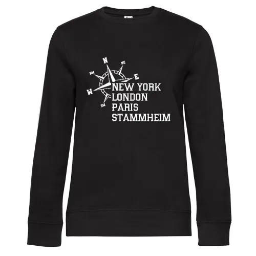 Weltstadt Stammheim Sweat Frauen Queen Crew Neck