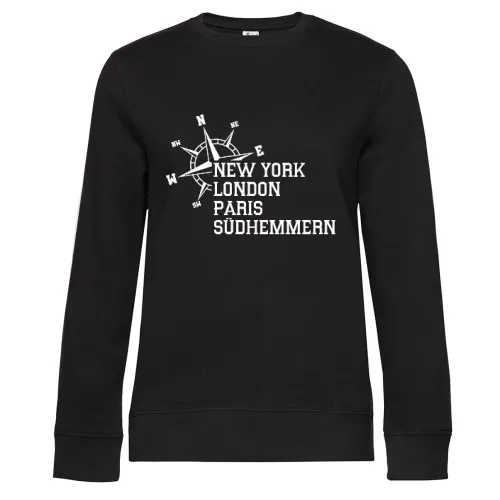 Weltstadt Südhemmern Sweat Frauen Queen Crew Neck