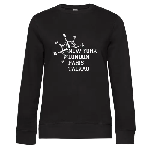 Weltstadt Talkau Sweat Frauen Queen Crew Neck