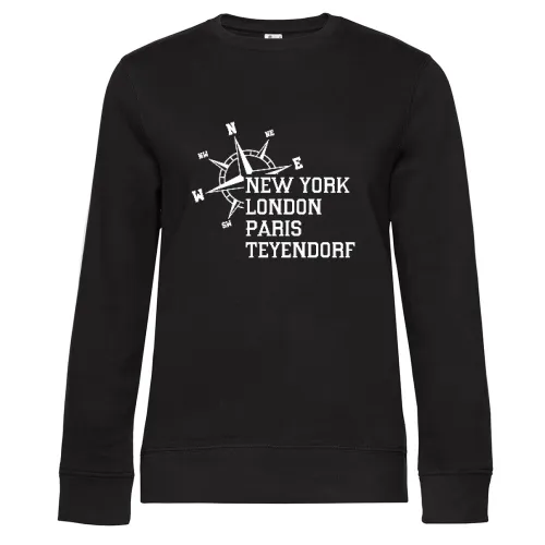 Weltstadt Teyendorf Sweat Frauen Queen Crew Neck