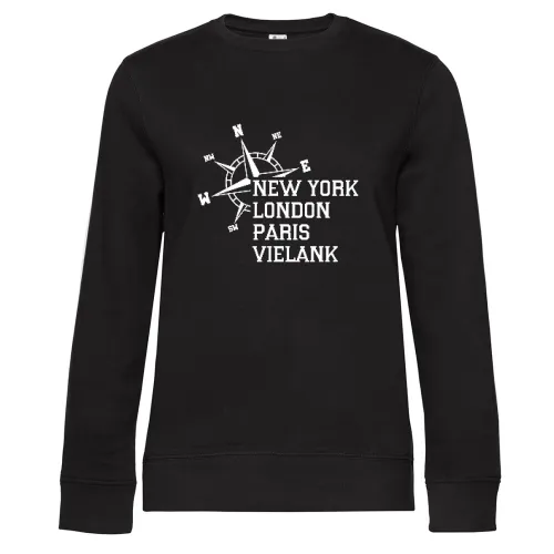 Weltstadt Vielank Sweat Frauen Queen Crew Neck