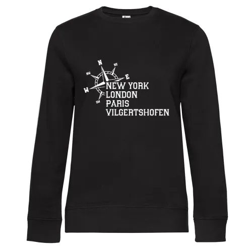 Weltstadt Vilgertshofen Sweat Frauen Queen Crew Neck