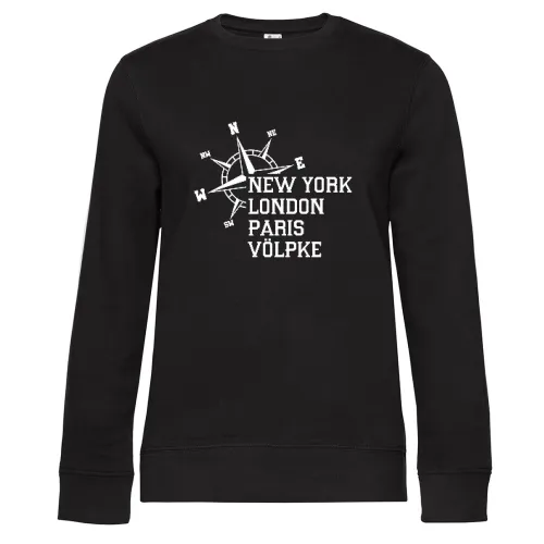 Weltstadt Völpke Sweat Frauen Queen Crew Neck