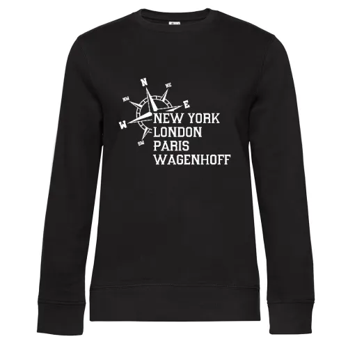 Weltstadt Wagenhoff Sweat Frauen Queen Crew Neck