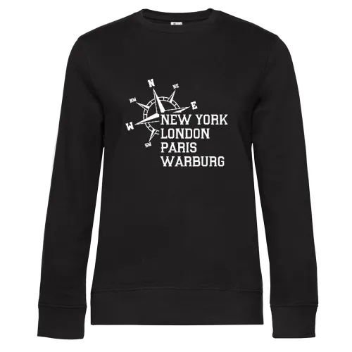 Weltstadt Warburg Sweat Frauen Queen Crew Neck