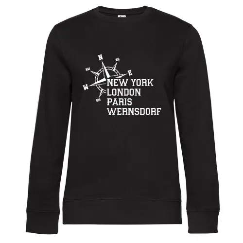 Weltstadt Wernsdorf Sweat Frauen Queen Crew Neck