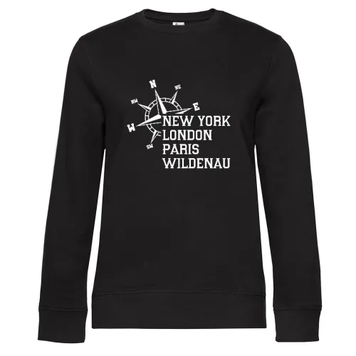 Weltstadt Wildenau Sweat Frauen Queen Crew Neck