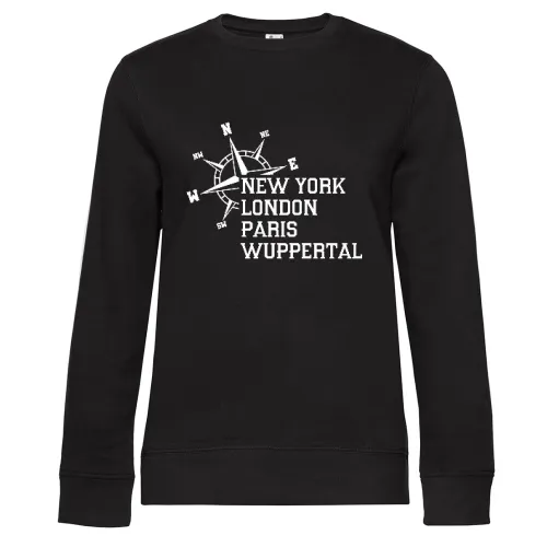 Weltstadt Wuppertal Sweat Frauen Queen Crew Neck