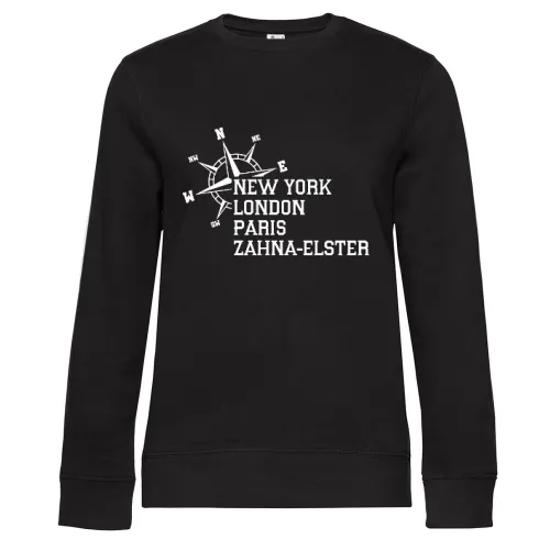Weltstadt Zahna-Elster Sweat Frauen Queen Crew Neck