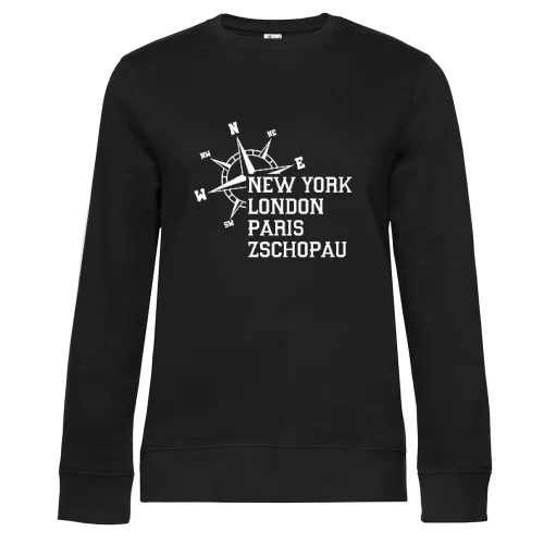 Weltstadt Zschopau Sweat Frauen Queen Crew Neck