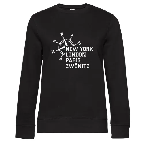 Weltstadt Zwönitz Sweat Frauen Queen Crew Neck