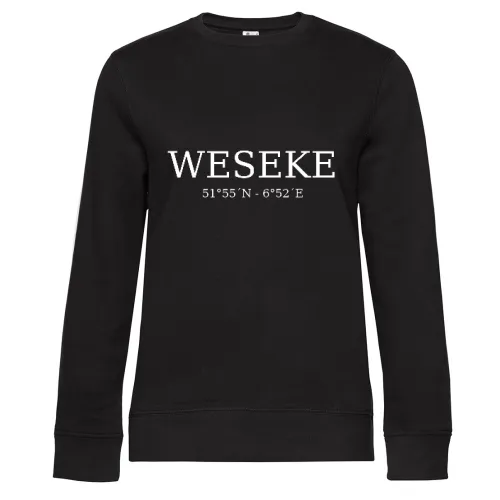 Weseke Koordinaten Sweat Frauen Queen Crew Neck