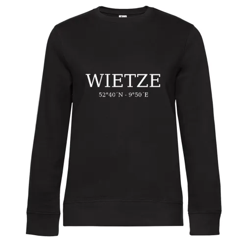 Wietze Koordinaten Sweat Frauen Queen Crew Neck