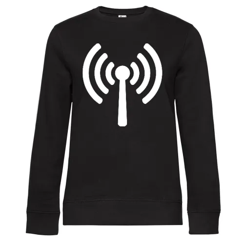 WLAN Sendemast Frauen Sweat