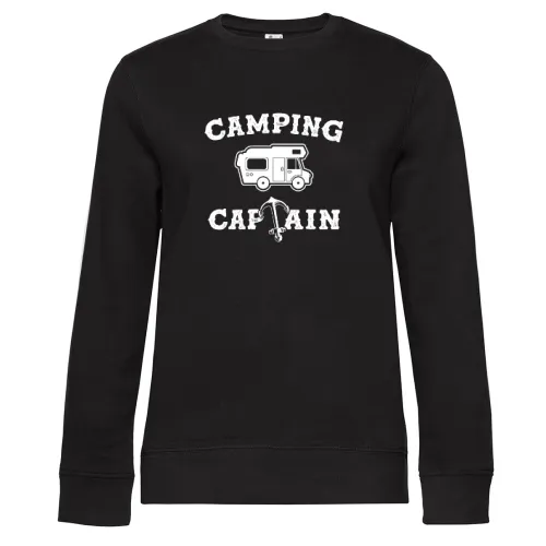 Wohnmobil Camping Captain Womo Reisemobil Camper Frauen Sweat