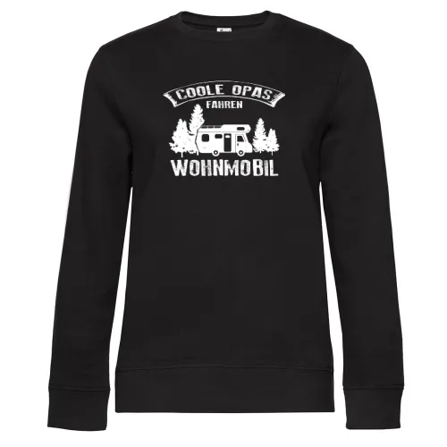 Wohnmobil Opa Womo Camper Großvater Rente Geschenk Frauen Sweat