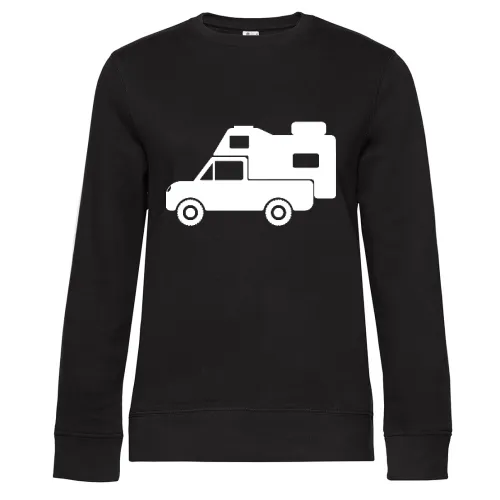Wohnmobil Pickup Camper Wohnkabine Absetzkabine Frauen Sweat