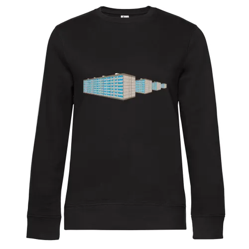 Wohnung Plattenbausiedlung Ost 3D Frauen Sweat Wohnung Plattenbausiedlung Ost 3D Sweat