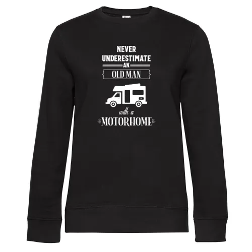 WOMO Wohnmobil Camper Camping Rentner Alter Mann Frauen Sweat