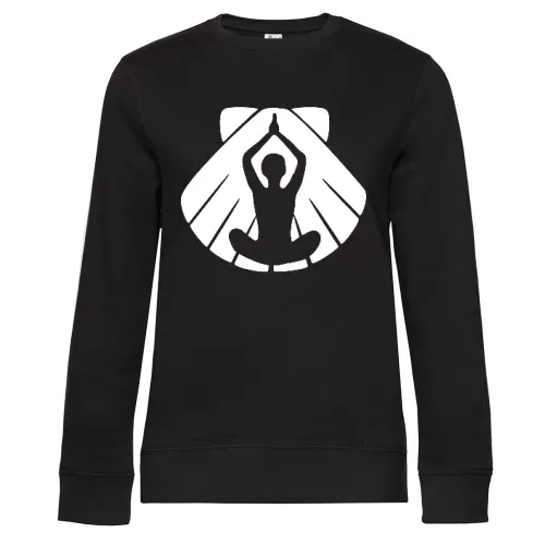 Yogamuschel Sweat Frauen Queen Crew Neck