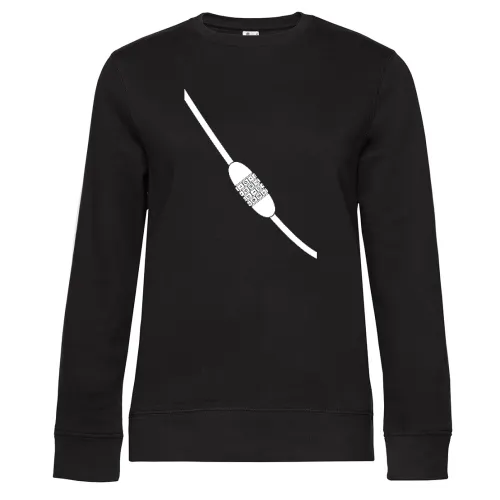 Zahlen Fahrradschloss Sweat Frauen Queen Crew Neck
