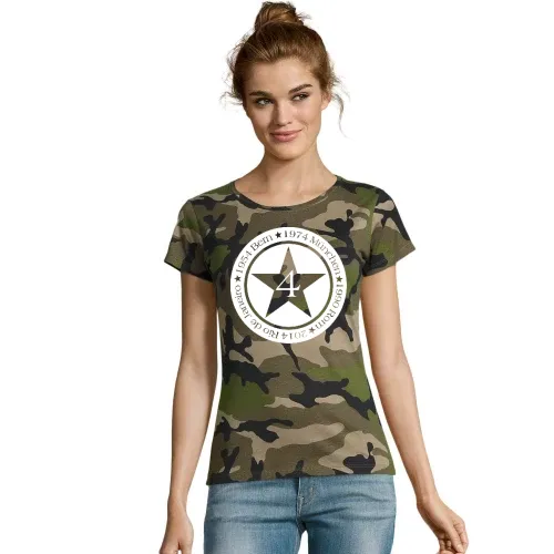 4 Sterne Weltmeister Deutschland Frauen T-Shirt