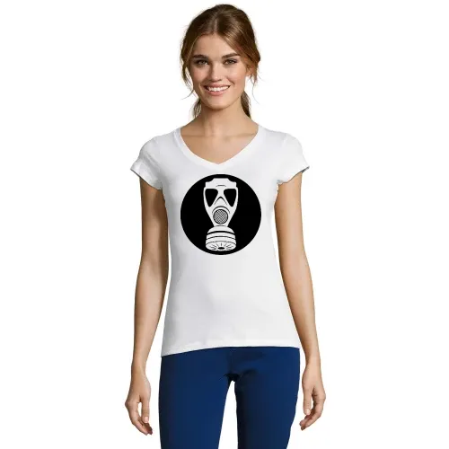 ABC Gasmaske Frauen T-Shirt
