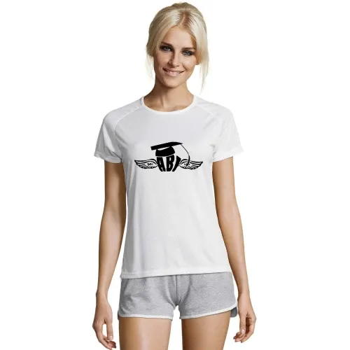 Abiabschluß mit Flügeln Frauen T-Shirt